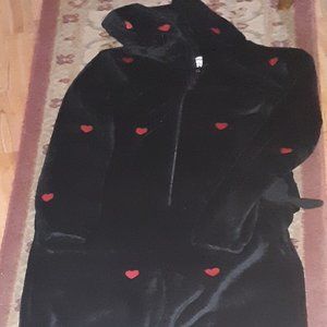 PINK Victoria Secret Heart Onesie Pajamas XS